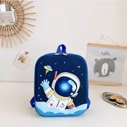 کوله مهد کودک مدل فضانورد طرح برجسته